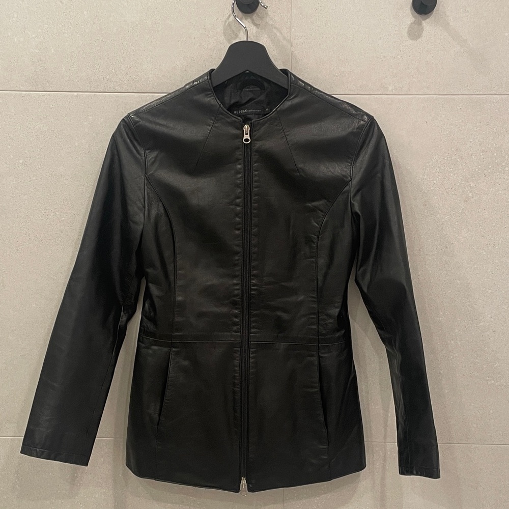 Rudsack Black Leather Jacket